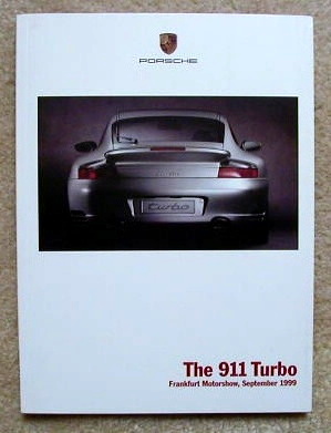 911 Porsche Turbo Brochure New - Click Image to Close